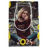 Zonnebloemen LandgraduPartij Medium Cadeauzakje (Voorkant)