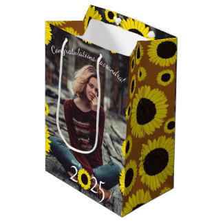 Zonnebloemen LandgraduPartij Medium Cadeauzakje