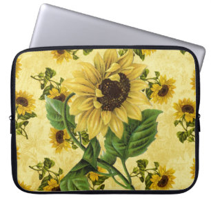  zonnebloemen laptop sleeve
