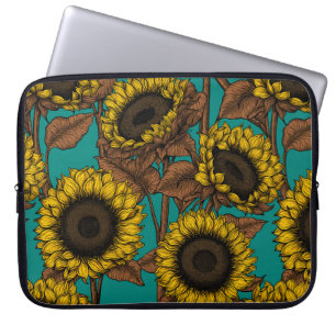 Zonnebloemen Laptop Sleeve