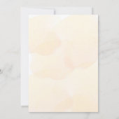 Zonnebloemen lavendel bloemen eucalyptus bruiloft kaart (Achterkant)