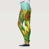Zonnebloemen Leggings (Links)