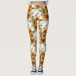 Zonnebloemen Leggings