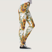 Zonnebloemen Leggings (Rechts)