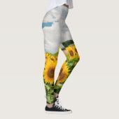 Zonnebloemen Leggings (Rechts)