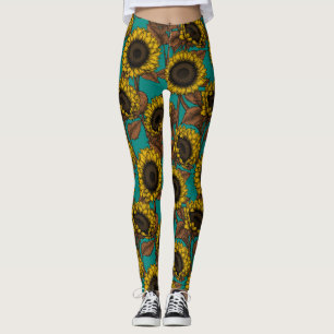 Zonnebloemen Leggings
