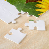 Zonnebloemen Legpuzzel (Zijkant)