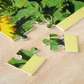 Zonnebloemen Legpuzzel (Zijkant)