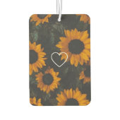 Zonnebloemen Luchtverfrisser (Achterkant)