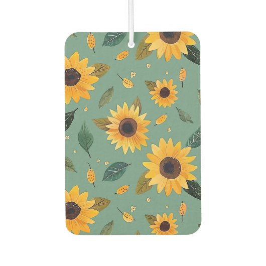 Zonnebloemen Luchtverfrisser (Voorkant)