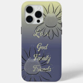 Zonnebloemen & madeliefjes houden van God Familie Case-Mate iPhone Case (Achterkant)