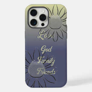 Zonnebloemen & Madeliefjes Liefde God Familie Vrie iPhone 15 Pro Max Case