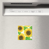 Zonnebloemen Magneet (Insitu (Vaatwasser))