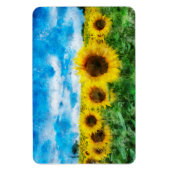 Zonnebloemen Magneet (Verticaal)