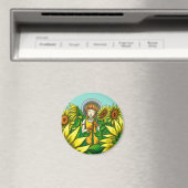 Zonnebloemen Magneet (Insitu (Vaatwasser))