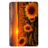 Zonnebloemen Magnet Magneet (Verticaal)