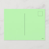 Zonnebloemen Mand Happy Easter Eggs Naam Groen Feestdagenkaart (Achterkant)