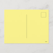 Zonnebloemen mand paaseieren naam geel feestdagenkaart (Achterkant)