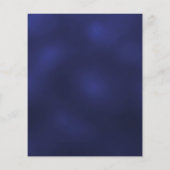 Zonnebloemen marineblauwe eucalyptus uitnodiging (Achterkant)