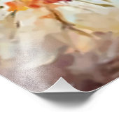 zonnebloemen met bijen foto afdruk (Hoek)