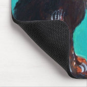 Zonnebloemen met kat muismat (Hoek)