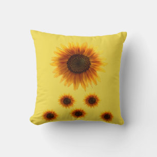 zonnebloemen met klooster kussen