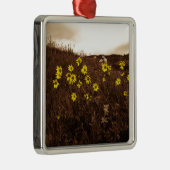 Zonnebloemen Metalen Ornament (Rechts)