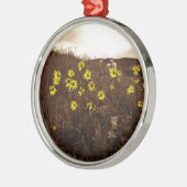 Zonnebloemen Metalen Ornament (Links)