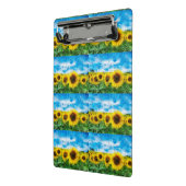 Zonnebloemen Mini Klembord (Angled2)
