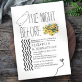 Zonnebloemen Minimumscript de nacht voor Kaart