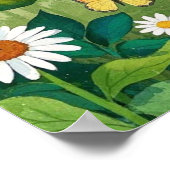 Zonnebloemen Moederdag Garden Squad Poster (Hoek)