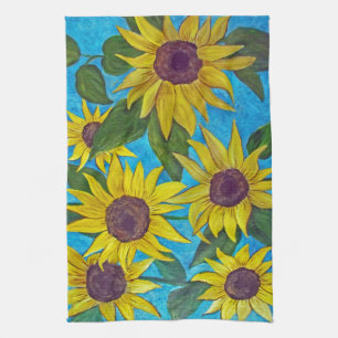 Zonnebloemen MoJo Kitchen Towel Theedoek