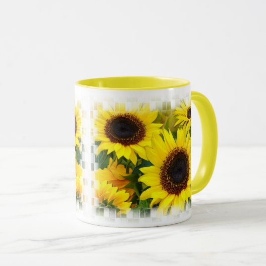 Zonnebloemen Mok (Voorkant rechts)