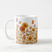 zonnebloemen mok (Links)