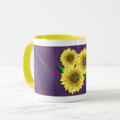 Zonnebloemen Mok (Voorkant links)