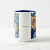 zonnebloemen mok (Midden)