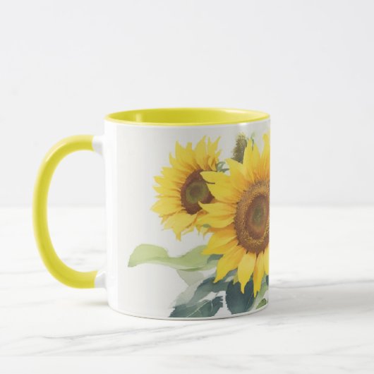 Zonnebloemen Mok (Links)
