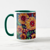 Zonnebloemen Mok (Links)