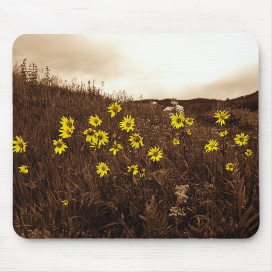 Zonnebloemen Muismat (Voorkant)