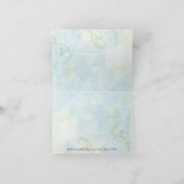 Zonnebloemen 'n Zwemel, bruiloft Dank je wel Bedankkaart (Binnen)