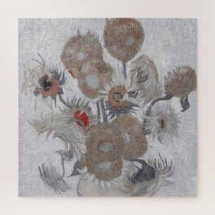 Zonnebloemen na Van Gogh Legpuzzel