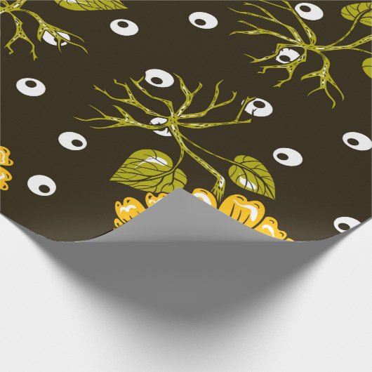 zonnebloemen naadloos cadeaupapier (Hoek)