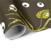 zonnebloemen naadloos cadeaupapier (Rol Hoek)