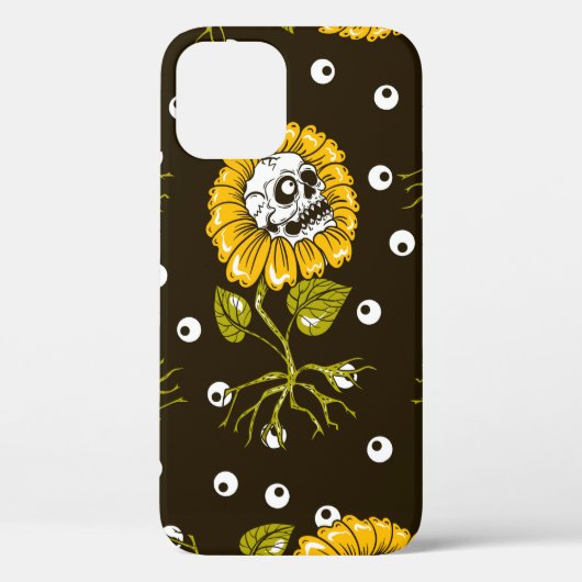 zonnebloemen naadloos Case-Mate iPhone case (Achterkant)