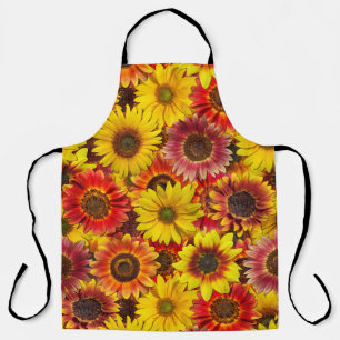 Zonnebloemen Naadloos Patroon Schort