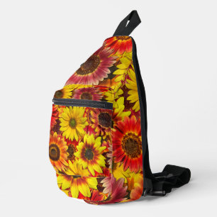 Zonnebloemen Naadloos Patroon Sling Bag