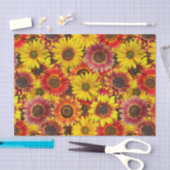 Zonnebloemen Naadloos Patroon Tissuepapier (Craft)
