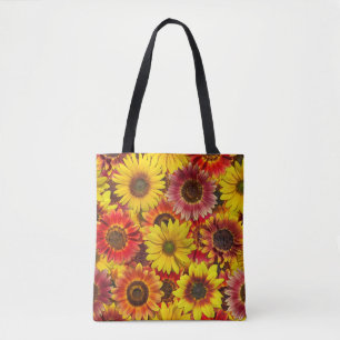 Zonnebloemen Naadloos Patroon Tote Bag