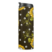 zonnebloemen naadloos thermosbeker (Geroteerd rechts)