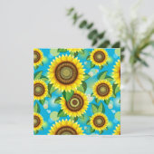 Zonnebloemen Natuur Flora (Staand voorkant)